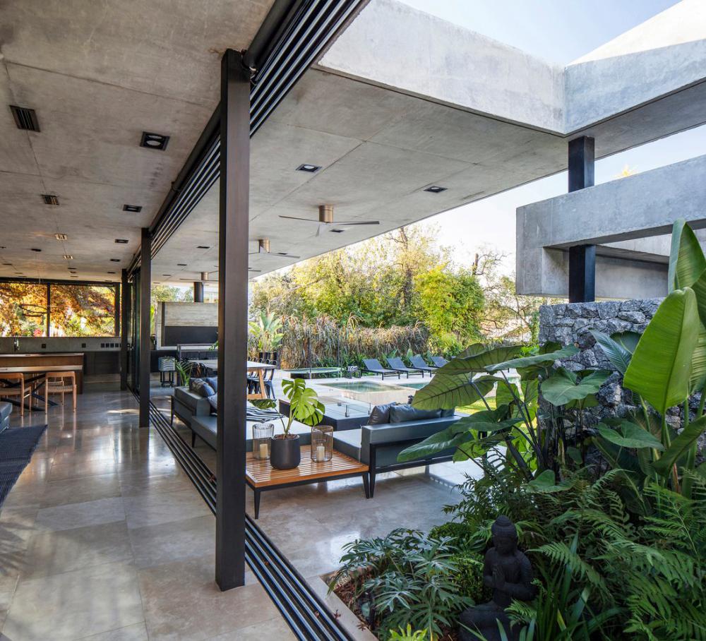 บ้านทรงกล่องโมเดิร์น ภายในน่าอยู่