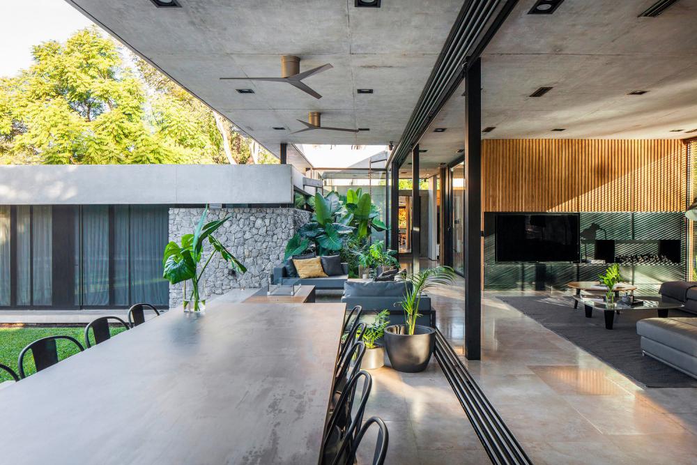 บ้านทรงกล่องโมเดิร์น ภายในน่าอยู่