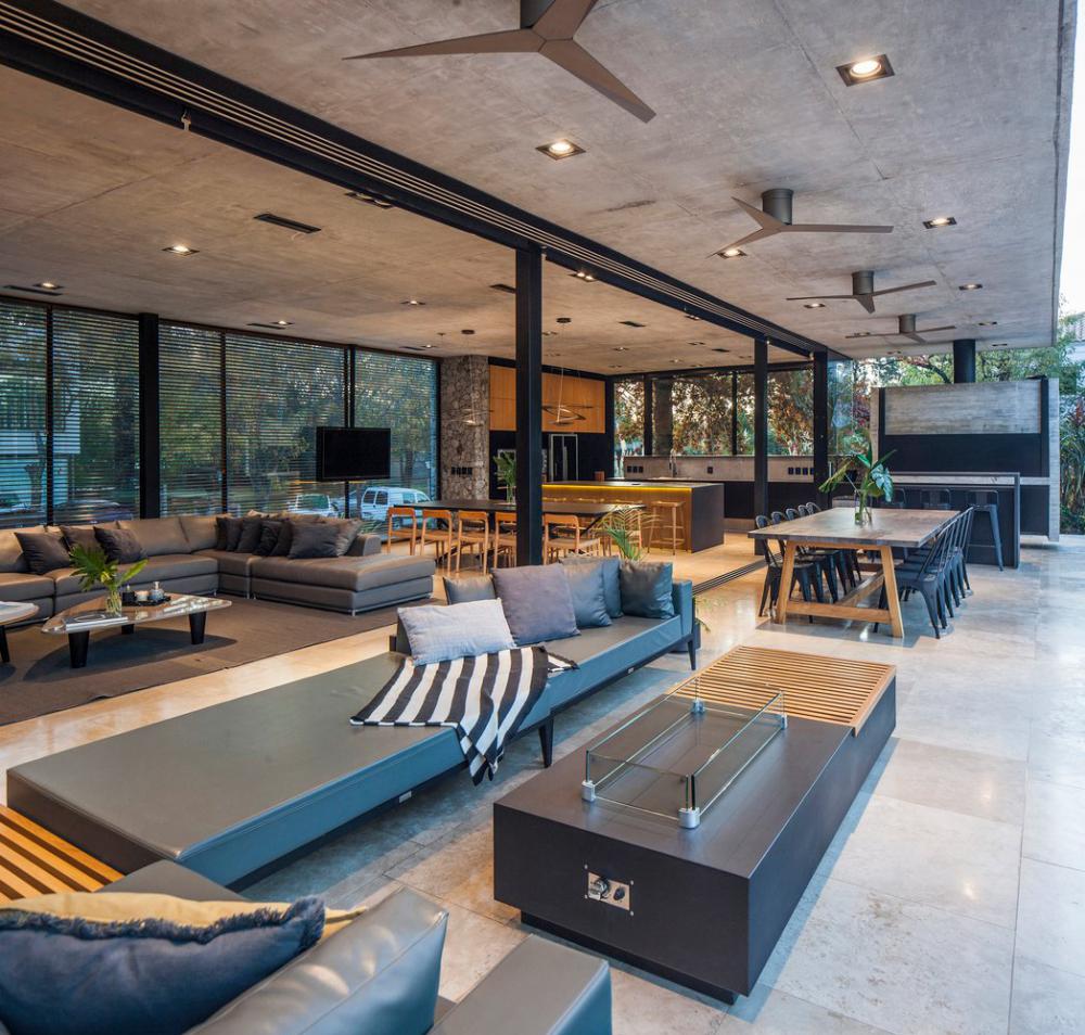 บ้านทรงกล่องโมเดิร์น ภายในน่าอยู่