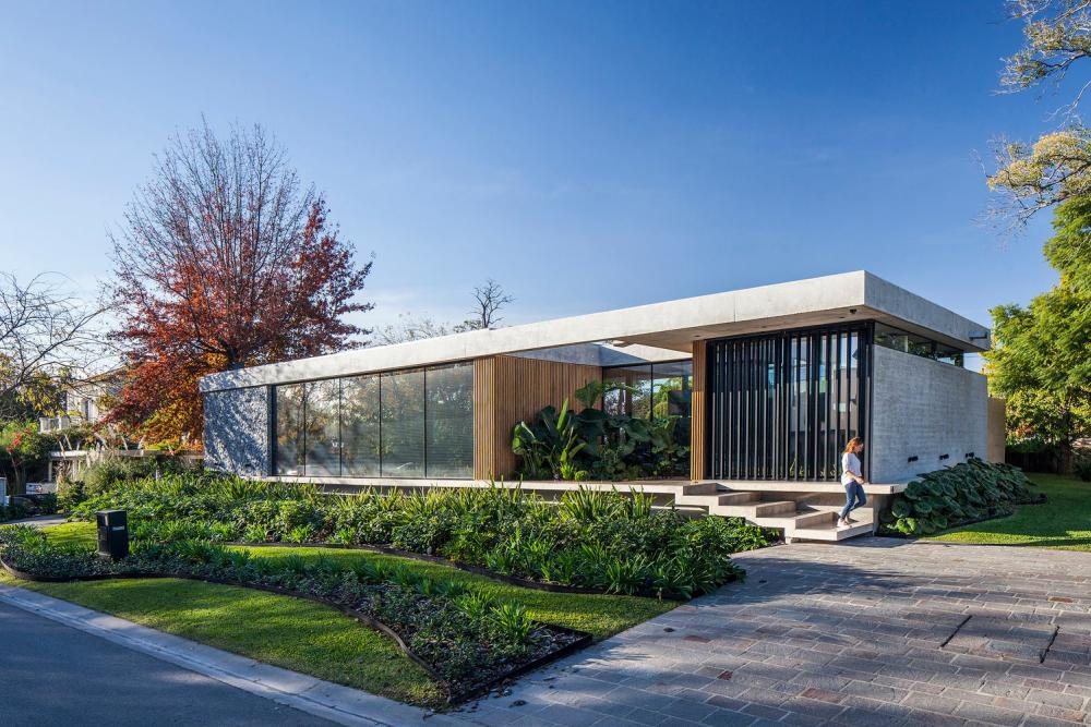 บ้านทรงกล่องโมเดิร์น ภายในน่าอยู่