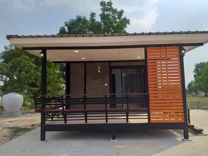 บ้านน็อคดาวน์ 2.5 แสน มีห้องน้ำแยกออกตัวบ้าน