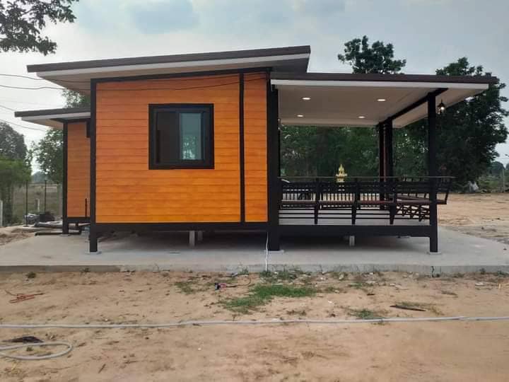 บ้านน็อคดาวน์ 2.5 แสน มีห้องน้ำแยกออกตัวบ้าน