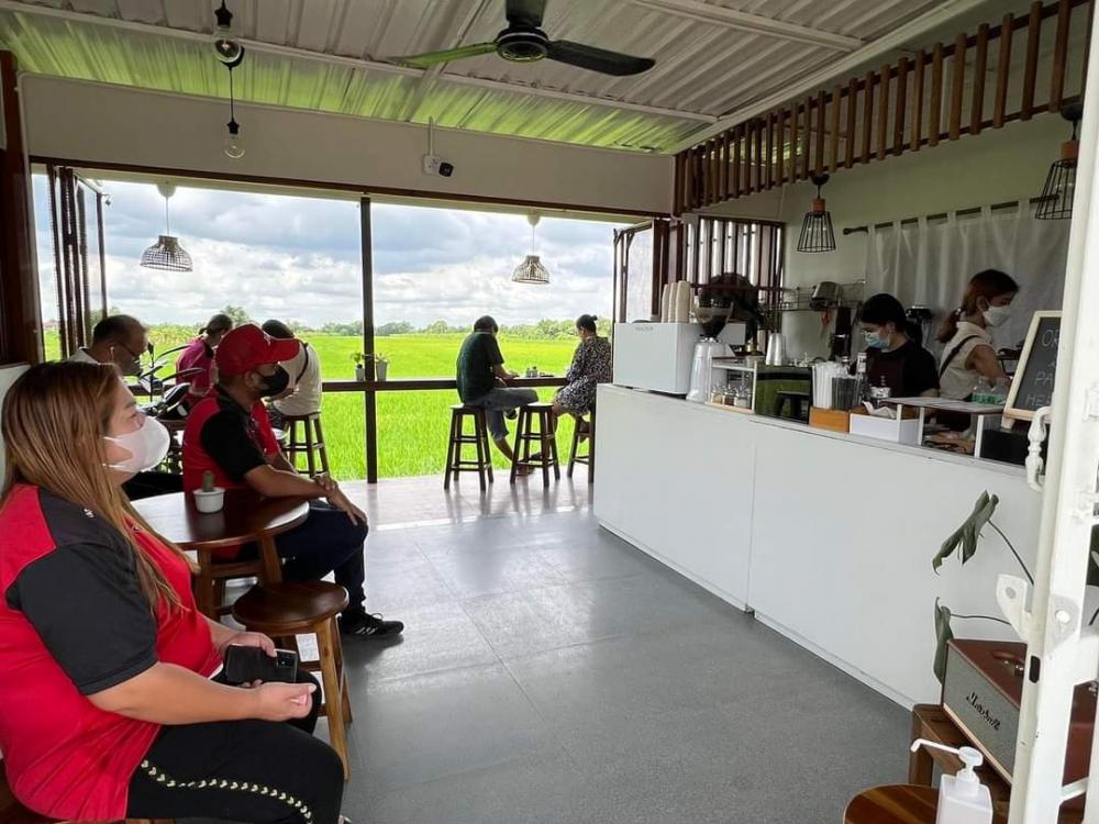 ไอเดียทำร้านกาแฟทุ่งนา
