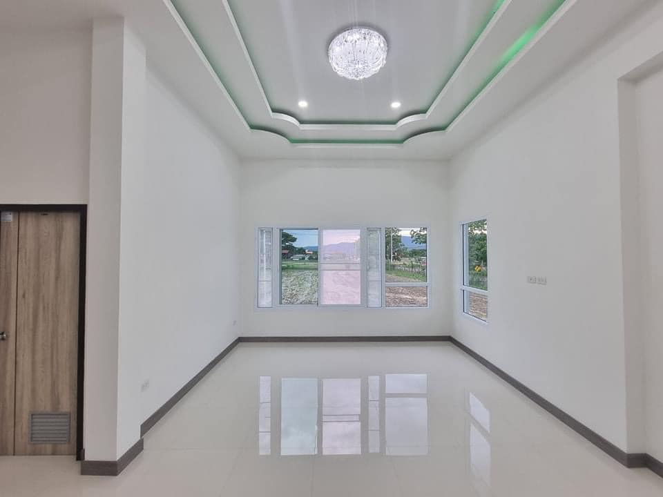 บ้านทรงปั้นหยา 3 ห้องนอน 3 ห้องน้ำ 1 ห้องรับแขก 1 ห้องนั่งเล่น 1 ห้องซักล้าง