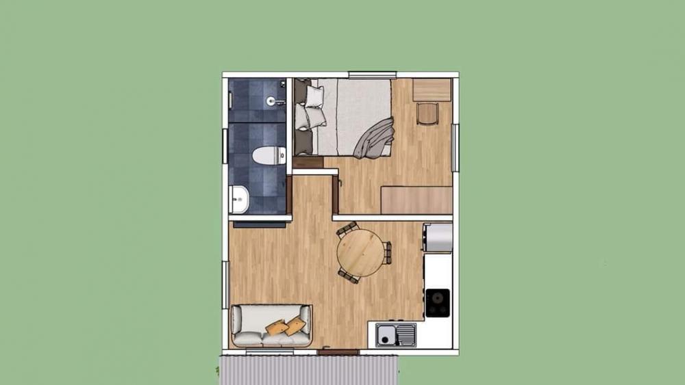 บ้านขนาดเล็ก สวยฟังก์ชั่นครบ