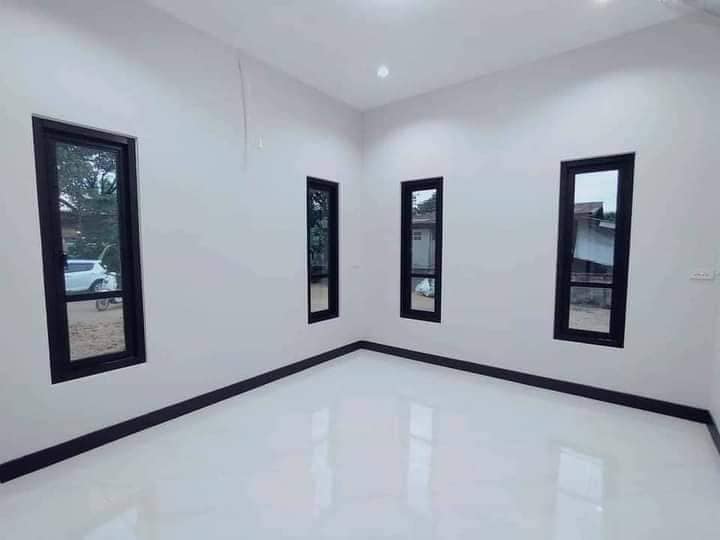 บ้านโมเดิร์นโทนขาว