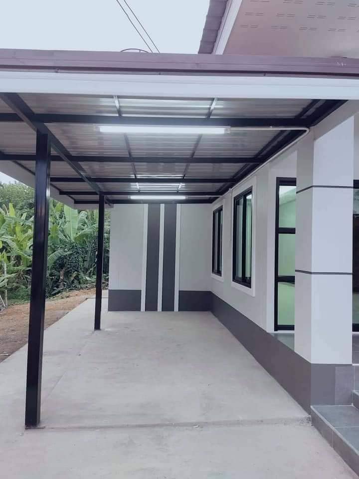 บ้านโมเดิร์นโทนขาว