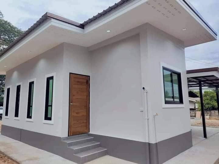 บ้านโมเดิร์นโทนขาว