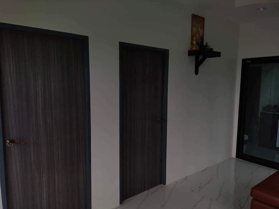 บ้านเดี่ยวทรงโมเดิร์น  2 นอน 1 น้ำ  โถง 1 ระเบียงงบ 6.3 แสนบาท