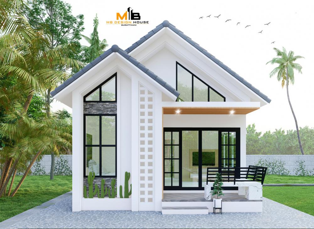 บ้านมินิมอลมูจิ 2 ห้องนอน 1 ห้องน้ำ พื้นที่ 42 ตร.ม.