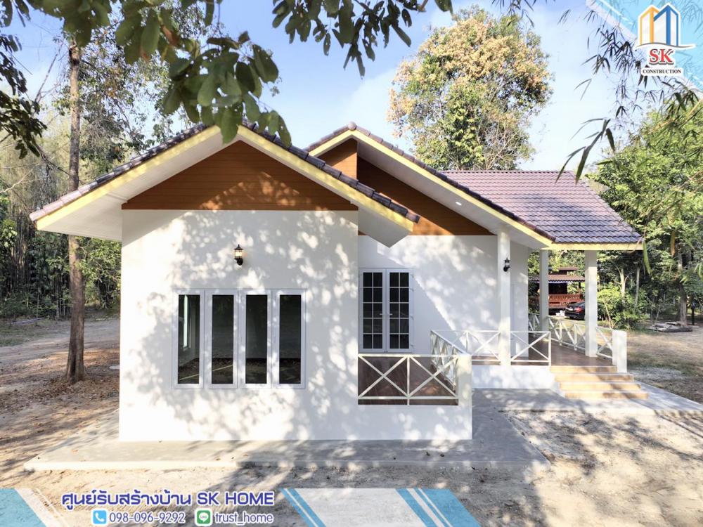 บ้านสวนสไตล์มินิมอล ท่ามกลางป่าเขา