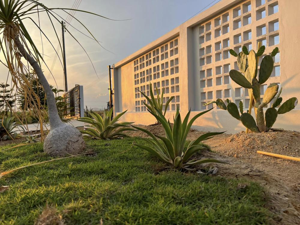 บ้านนอร์ดิก มินิมอล มีที่จอดรถ และรั้วมินิมอล