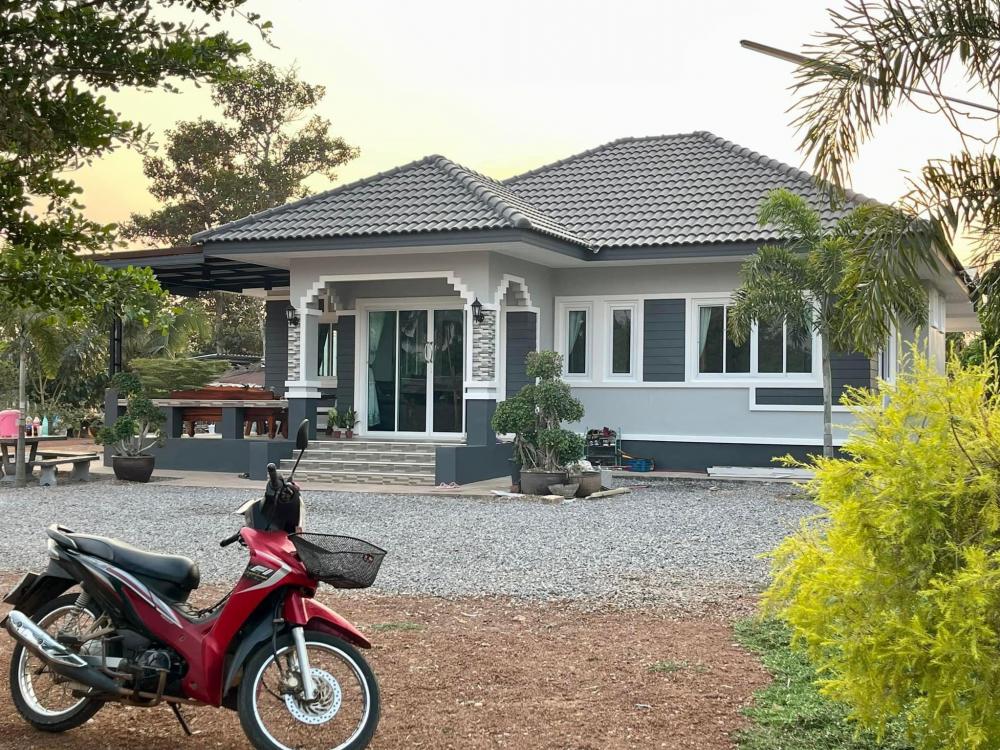 บ้านพักอาศัยชั้นเดียว 3 ห้องนอน ทรงปั้นหยา