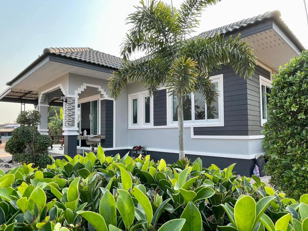 บ้านพักอาศัยชั้นเดียว 3 ห้องนอน ทรงปั้นหยา