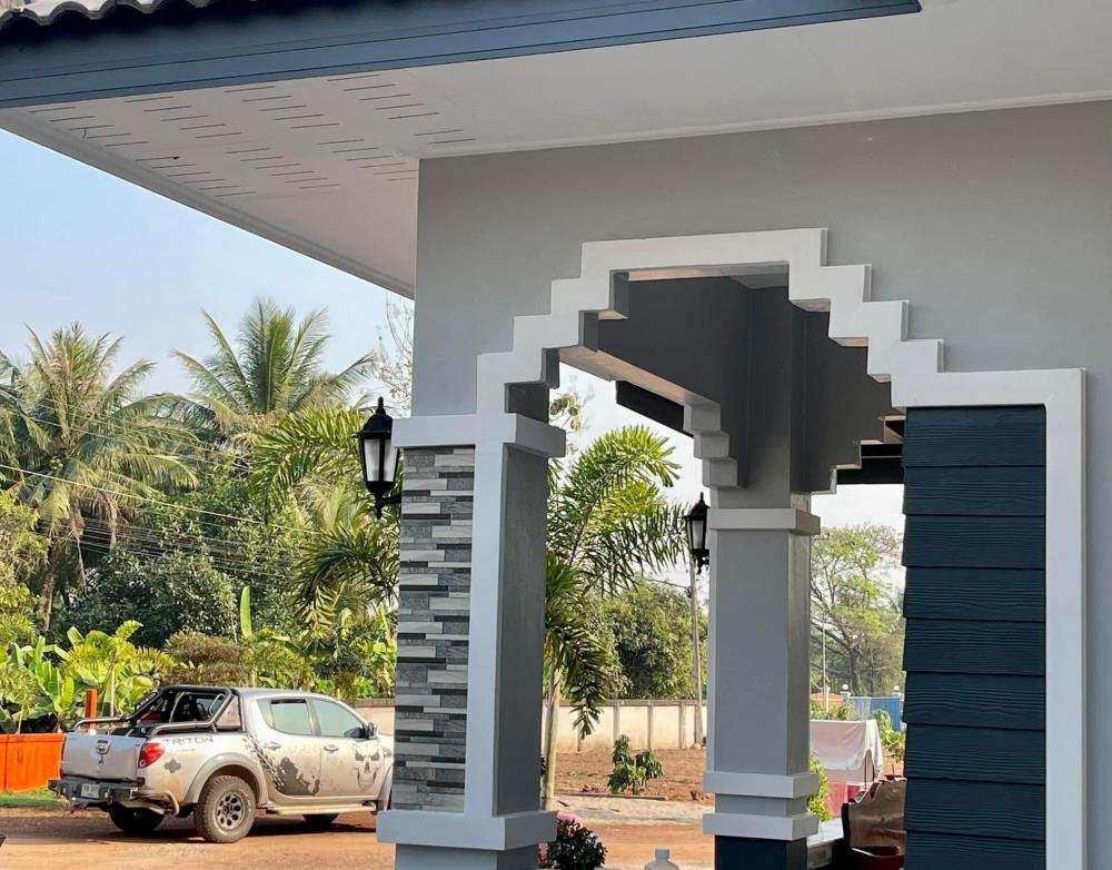 บ้านพักอาศัยชั้นเดียว 3 ห้องนอน ทรงปั้นหยา