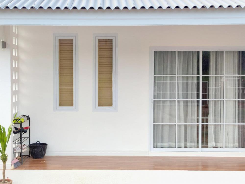 บ้านมินิมอล ตกแต่งด้วยโทนขาว