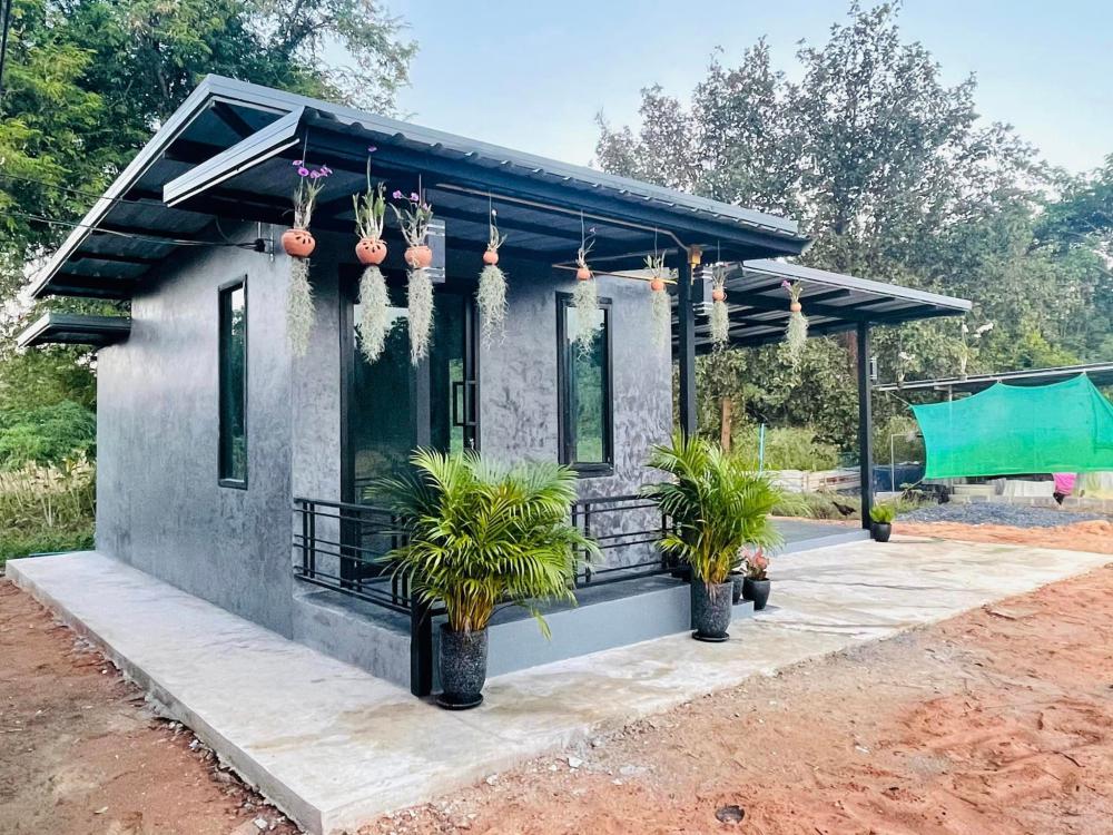 บ้านสวนทรงโมเดิร์น งบ 1.5 แสนบาท