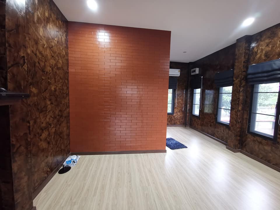 บ้านทรงโมเดิร์นผสมลอฟท์ยกสูง