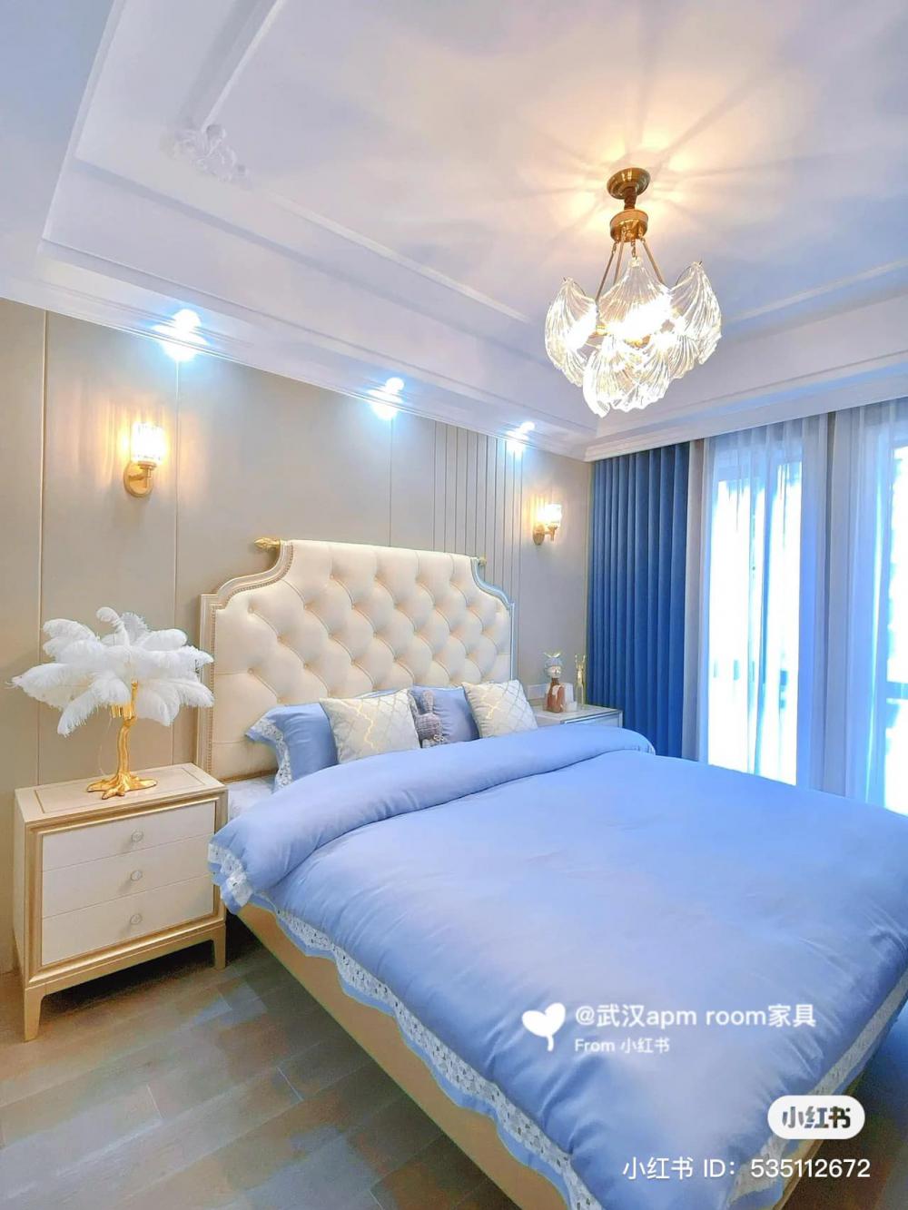 แต่งห้องโทนสีฟ้าสดใส