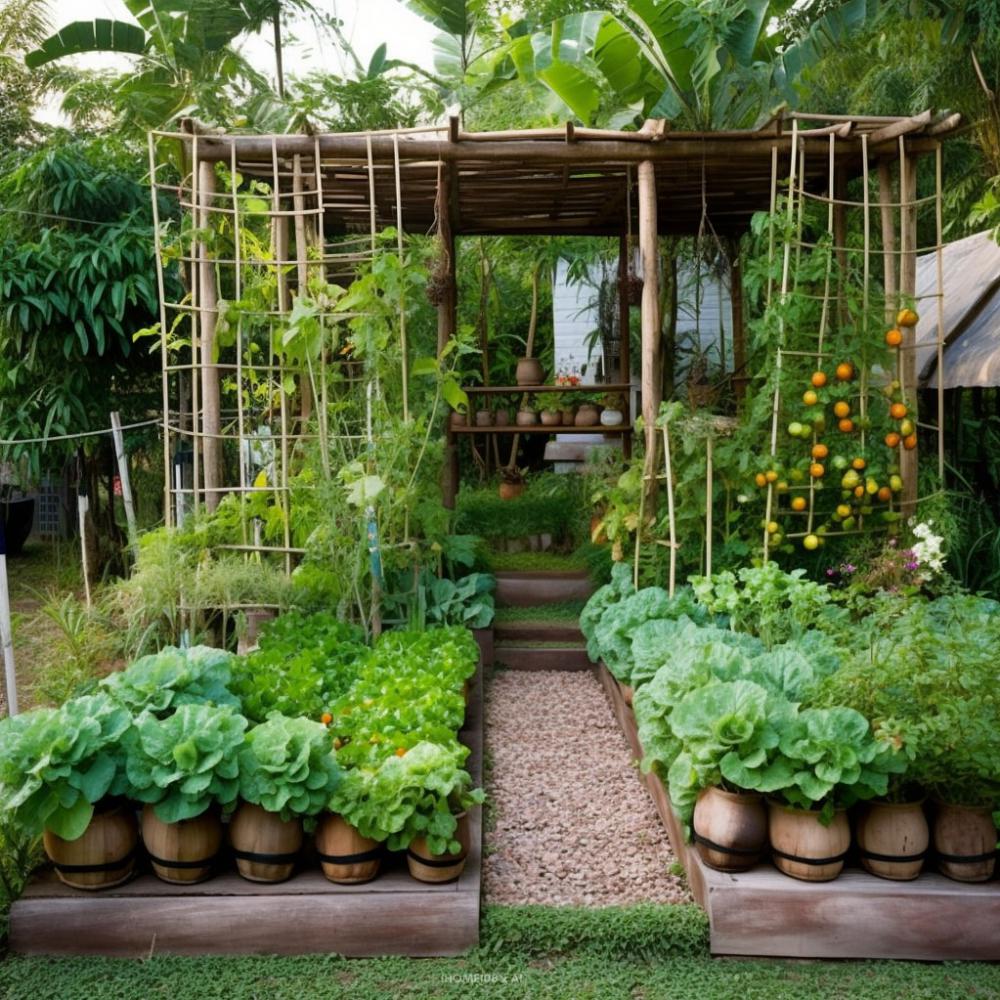 25 ไอเดียแปลงสวนผักเล็กน่ารักๆ