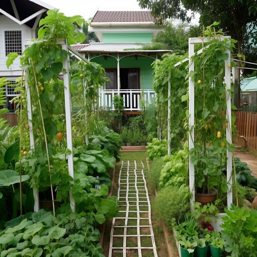 25 ไอเดียแปลงสวนผักเล็กน่ารักๆ