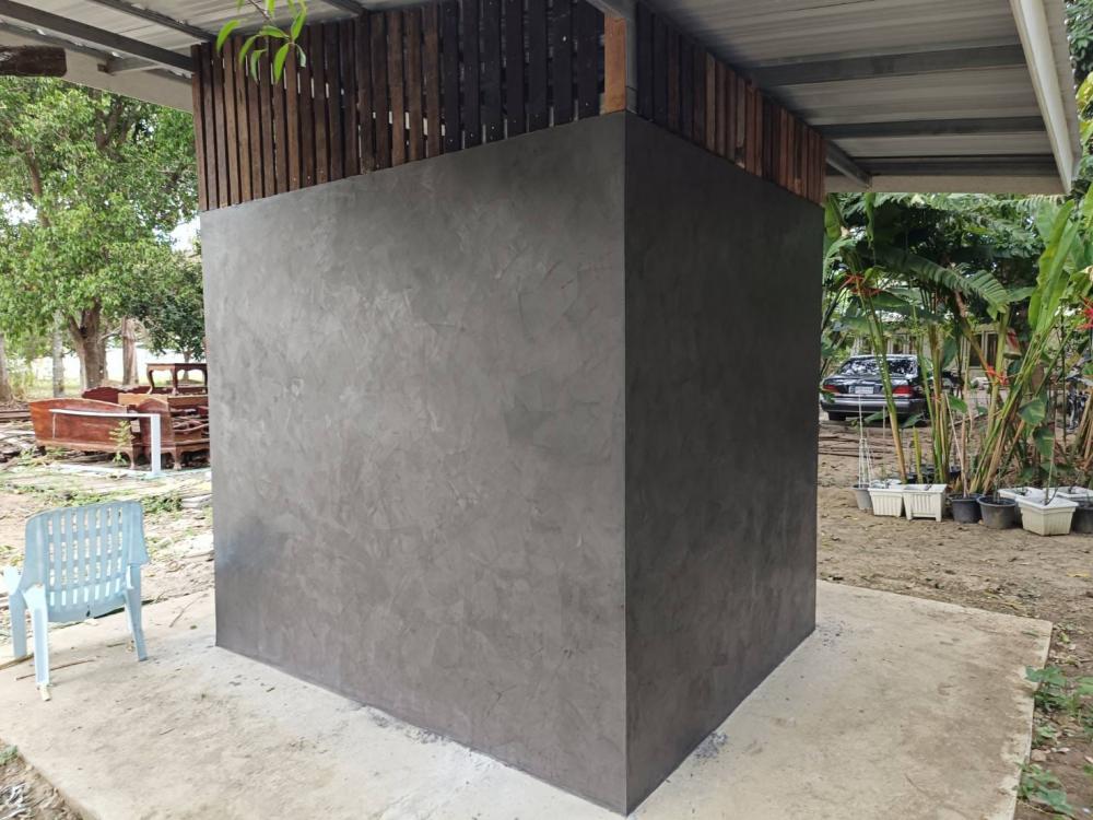 รั้วลอฟท์โทนเทาเข้มๆ