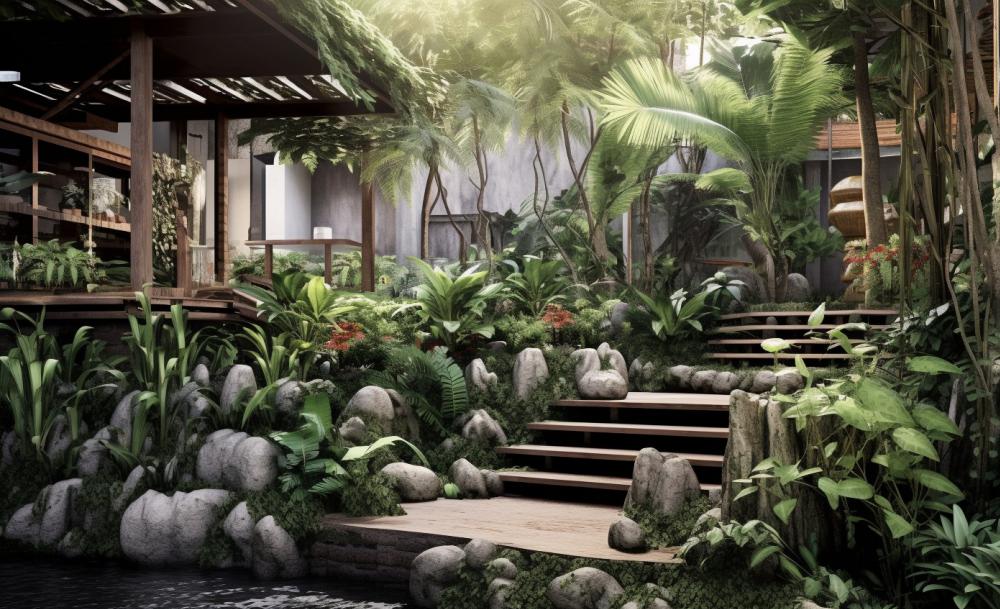 ไอเดียจัดสวนแต่งสวนในบ้าน