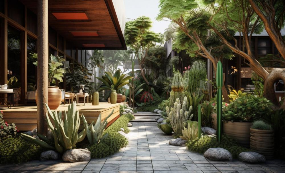 ไอเดียจัดสวนแต่งสวนในบ้าน