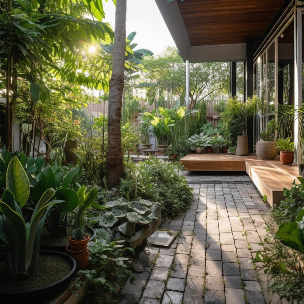 ไอเดียจัดสวนแต่งสวนในบ้าน