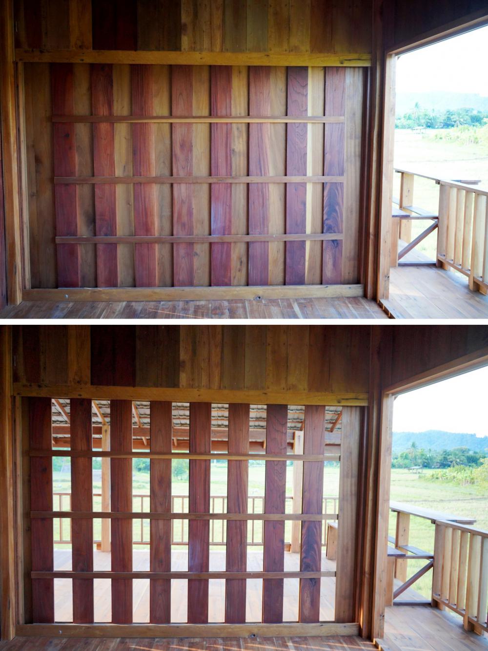 ไอเดียบ้านไม้สวย 2 ชั้นกลางทุ่ง