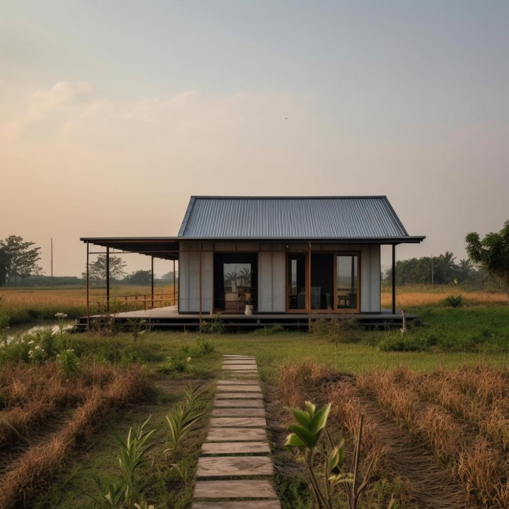 ไอเดียบ้านสวนริมน้ำมีหลายสไตล์