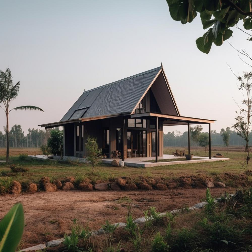 ไอเดียบ้านสวนริมน้ำมีหลายสไตล์