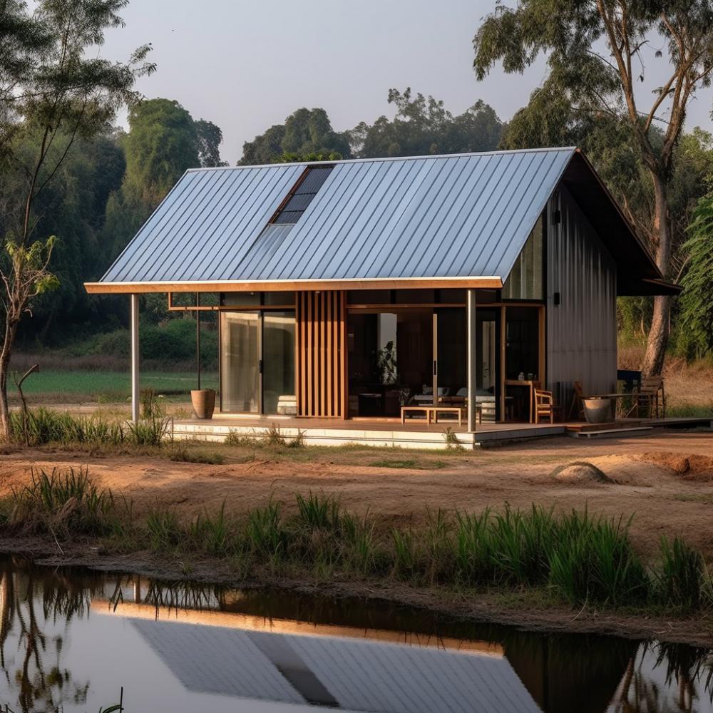 ไอเดียบ้านสวนริมน้ำมีหลายสไตล์