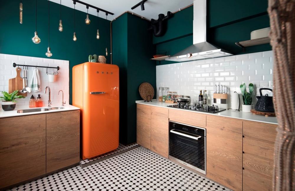 30 ไอเดียครัวสวย-ในโทนสีเขียว