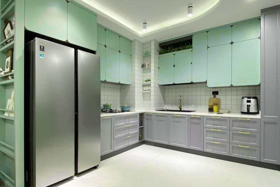 30 ไอเดียครัวสวย-ในโทนสีเขียว