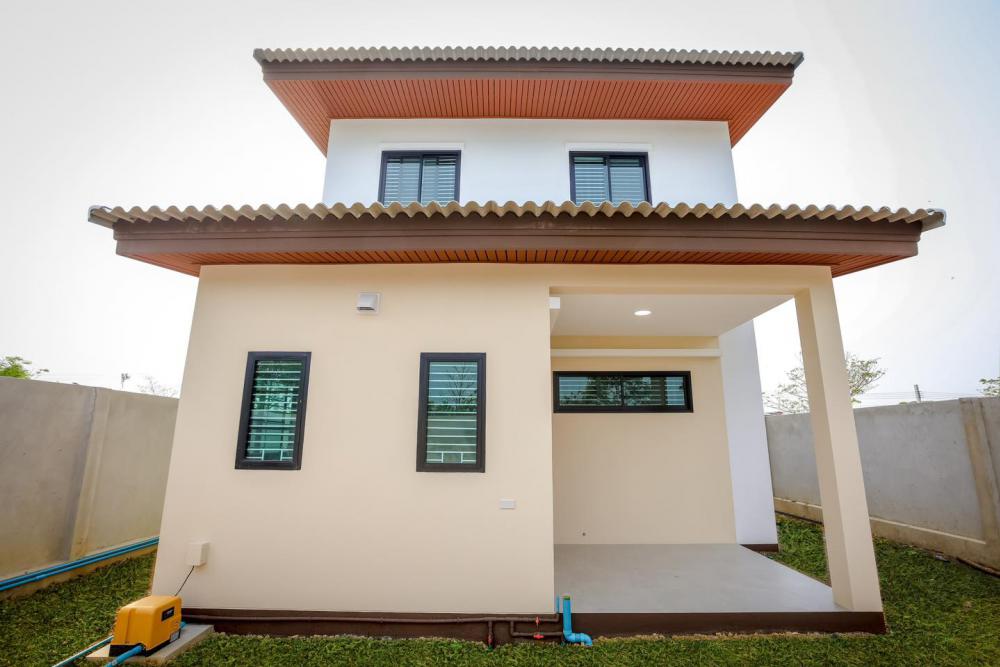 บ้านสไตล์โมเดิร์น 2 ชั้น หน้าแคบ