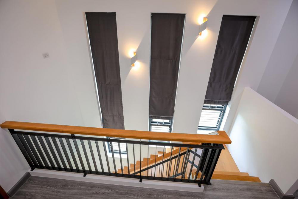 บ้านสไตล์โมเดิร์น 2 ชั้น หน้าแคบ