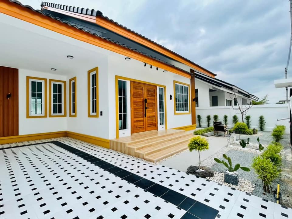 บ้านเดี่ยวชั้นเดียวสไตล์มินิมอลมูจิ ดีไซน์ที่ทันสมัย สวย อบอุ่น เรียบง่าย พร้อมฟังก์ชั่นที่ลงตัว ผสมผสานกลิ่นอายญี่ปุ่น