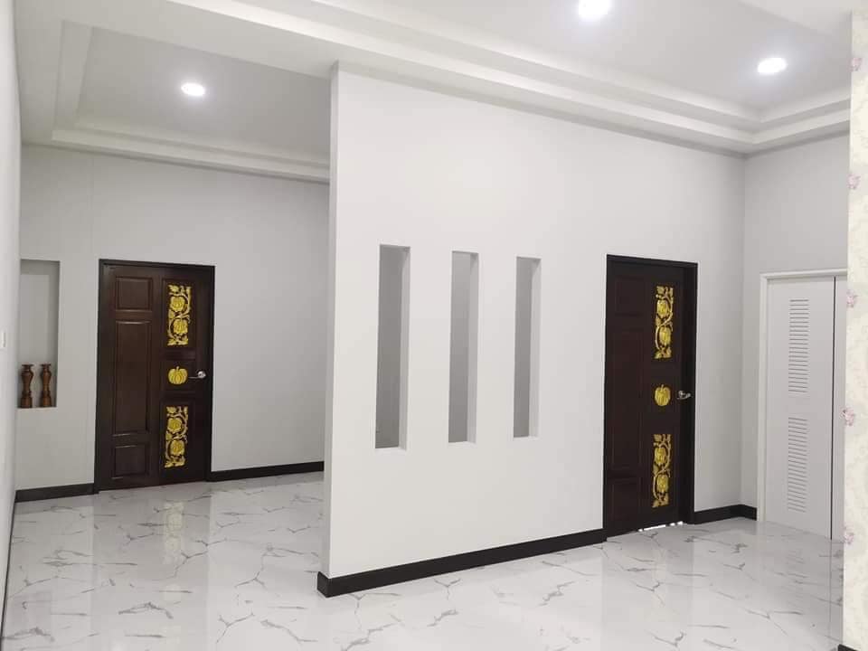 บ้านทรงปั้นหยา 3 ห้องนอน 4 ห้องน้ำ ขนาด 215 ตร.ม.