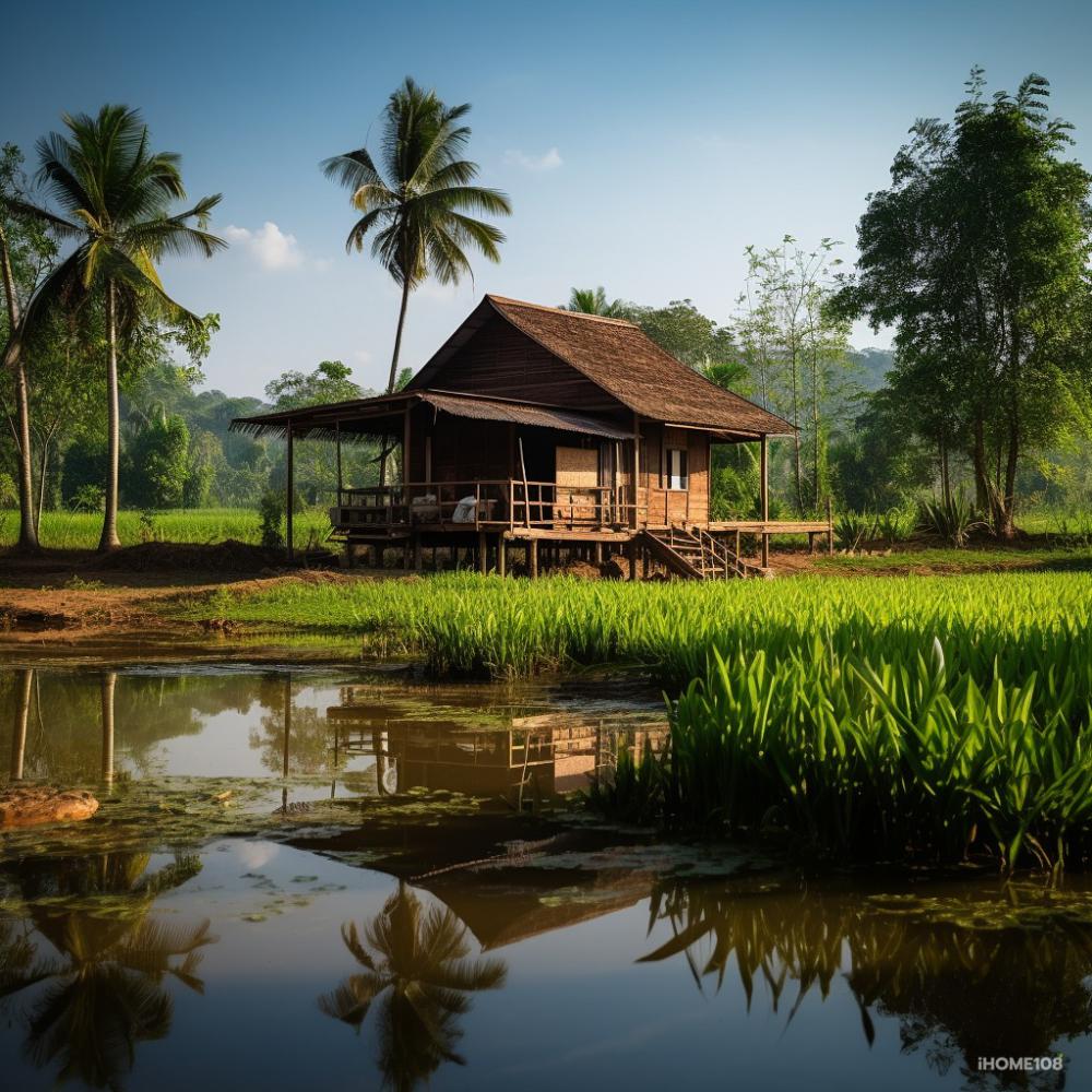 รวมไอเดียกระท่อมน้อยกลางทุ่งนา