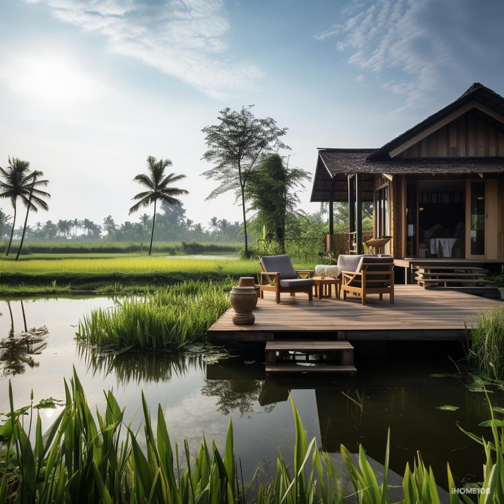 รวมไอเดียกระท่อมน้อยกลางทุ่งนา