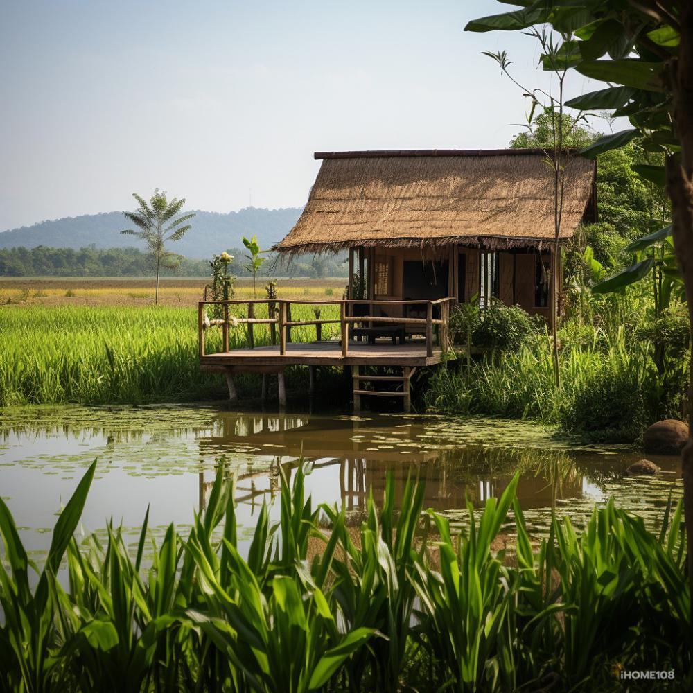 รวมไอเดียกระท่อมน้อยกลางทุ่งนา