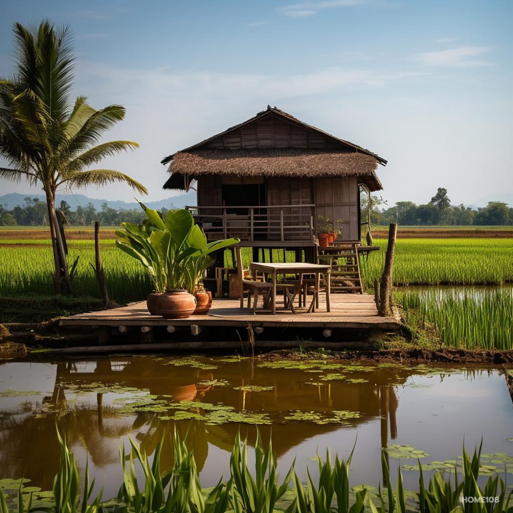 รวมไอเดียกระท่อมน้อยกลางทุ่งนา