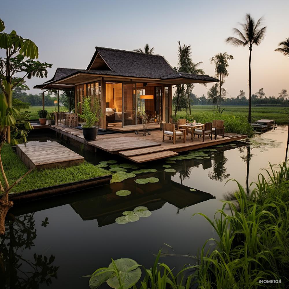 รวมไอเดียกระท่อมน้อยกลางทุ่งนา