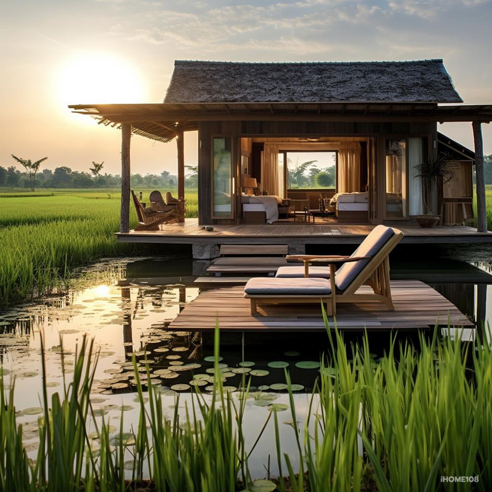 รวมไอเดียกระท่อมน้อยกลางทุ่งนา