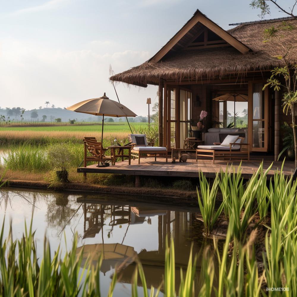 รวมไอเดียกระท่อมน้อยกลางทุ่งนา