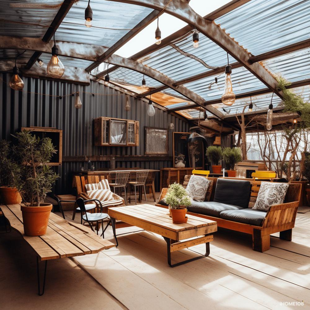 รวมไอเดียมุมนั่งเล่นที่ตกเเต่งด้วยสังกะสีสวยๆ