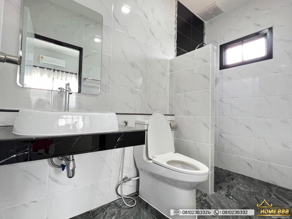 บ้านพักอาศัยชั้นเดียวสไตล์คอนเทมโพรารี่ 3 ห้องนอน 4 ห้องนอน