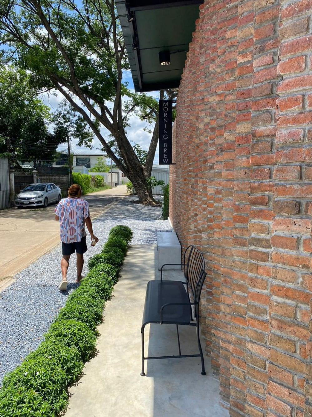 ไอเดียทำร้านกาแฟ พร้อมสวนหญ้าสวยๆ