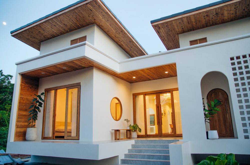 ไอเดียบ้านสวยแบบโมเดิร์นมินิมอล ตกแต่งภายในอบอุ่นน่าอยู่